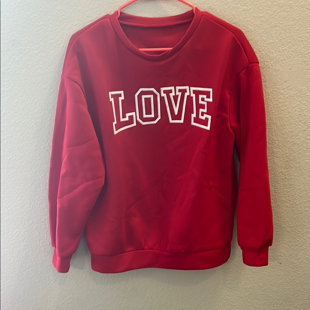 Red Love Sweatshirt